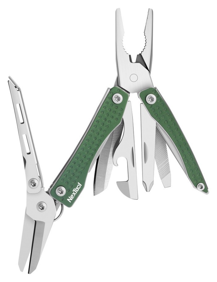 Мультитул NexTool Mini Flagship зелений, FNR_NE20050