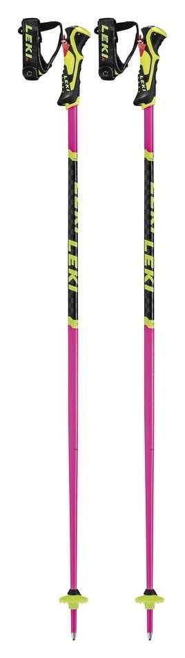 Палиці для гірських лиж для підлітків Leki WCR LITE SL 3D 100см Neon pink/black/neon yellow (65065852-WRH), RCH_16544
