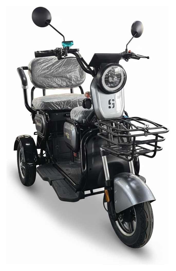 Електроскутер SPACE METEOR 8" 72B 1000Вт диск/диск літієва сірий 2026, ESC-099