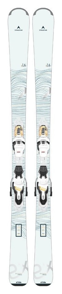 Ліжі гірські (комплект) Dynastar E LITE 2 W+XPRESS W 10 GW 149 см White/black (DAKBT03+FCKDW04) WRH, RCH_15695