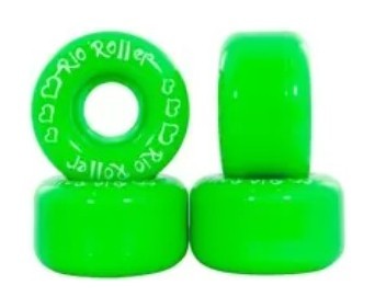 Запасные колеса для роликов в наборе Rio Roller L Green (RIO504), RCH_14777