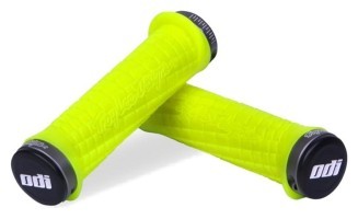 Гріпси ODI Troy Lee Designs Signature MTB Lock-On Bonus Pack жовті з графітовим замком