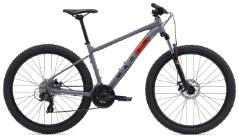 Велосипед 29" Marin BOLINAS RIDGE 1 рама - L 2024 Gloss Grey/Black/Roarange