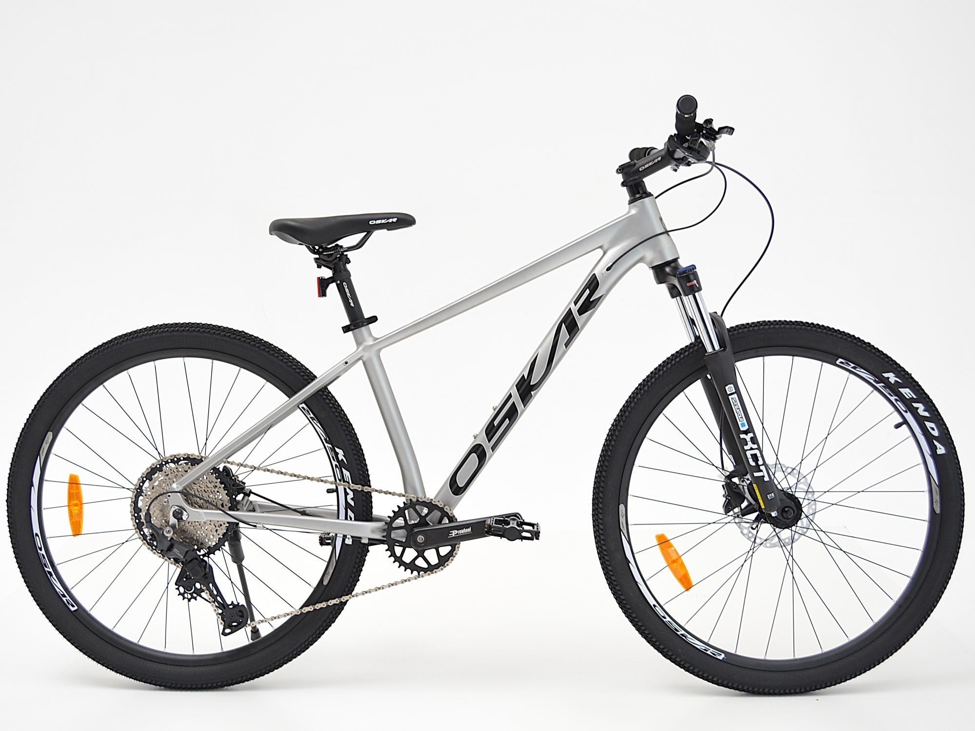 Велосипед Oskar Phantom 27.5" 16" серый матовый 2026, OSK_3531100026