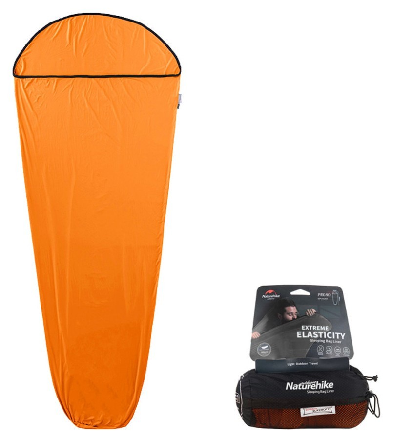 Подкладка для спального мешка Naturehike NH17N002-D, полиэстер, оранжевый, FNR_6927595700815