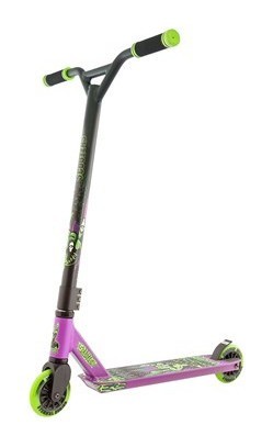 Спортивный трюковой самокат Slamm Mischief Eternal Crawler Black Purple Green, RCH_332
