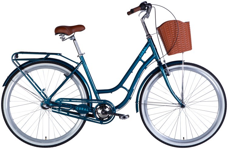 Велосипед AL 28" Dorozhnik CORAL PH рама-19" темно-бирюзовый 2025, OPS-D-28-479