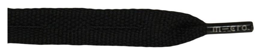 Micro шнурки Lace 186 cm black, MSA-LACE-BK