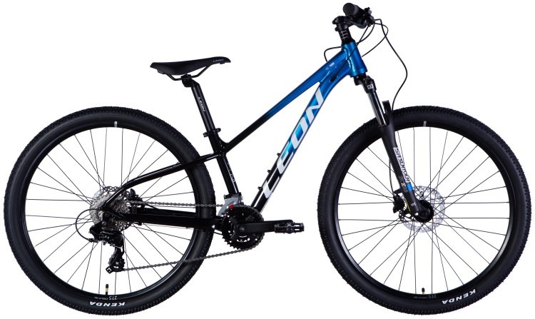 Велосипед AL 27,5" Leon XC 100 HDD рама-13" синiй з чорним 2025, OPS-LN-27,5-036