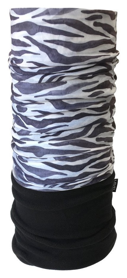 Бандана-бафф многофункциональная Level ZEBRA One size Black/white (LSMS21U6M), RCH_18177