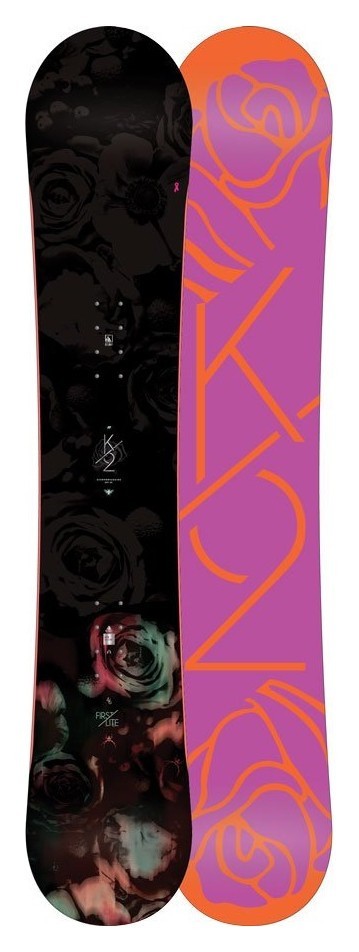 Сноуборд K2 FIRST LITE 142 Black/violet/coral (1150027), RCH_20392