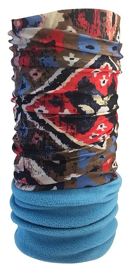 Бандана-бафф багатофункціональна Crow SINGULARITY One size Brown/red/black (CBMS19U4M), RCH_18142