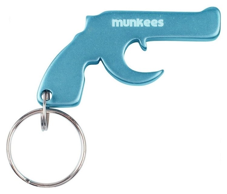 Munkees 3470 брелок-открывашка Gun blue, 3470-BL