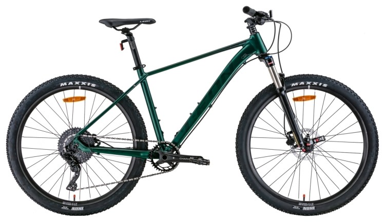 Велосипед уцененный 27.5" Leon XC-40 AM Hydraulic lock out HDD 2022 (зеленый с черным (м)), STK-LN-044