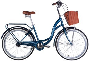 Велосипед ST 26" Dorozhnik AQUAMARINE PH рама-17" темно-синій 2025