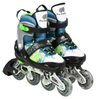 Ролики Maraton 2in1 Pro Atletico зелено-голубі (34-37)