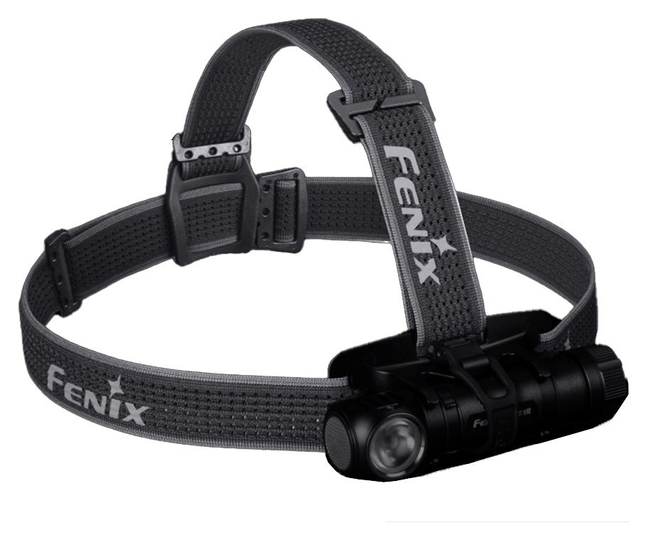Стрічка для налобних ліхтарів Fenix, подвійна, чорна (не відбиває світло) AFH-02, FNR_AFH-02