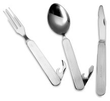 Lifeventure вилка, ложка, чем SS Folding