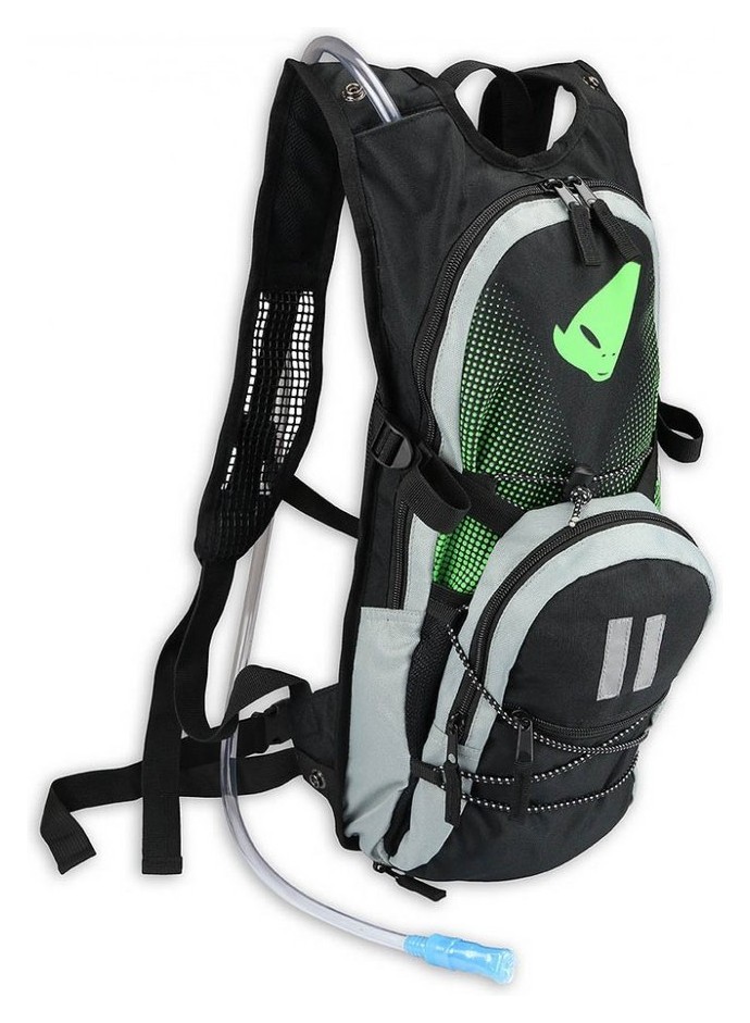Рюкзак UFO CAMELBACK 20 L Black/grey/green (MB02247), RCH_15642