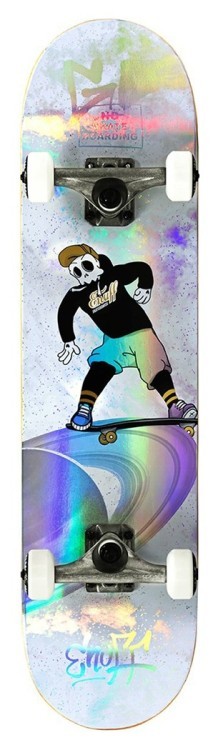 Скейтборд Enuff Skully Hologram white, ENU2110-WH