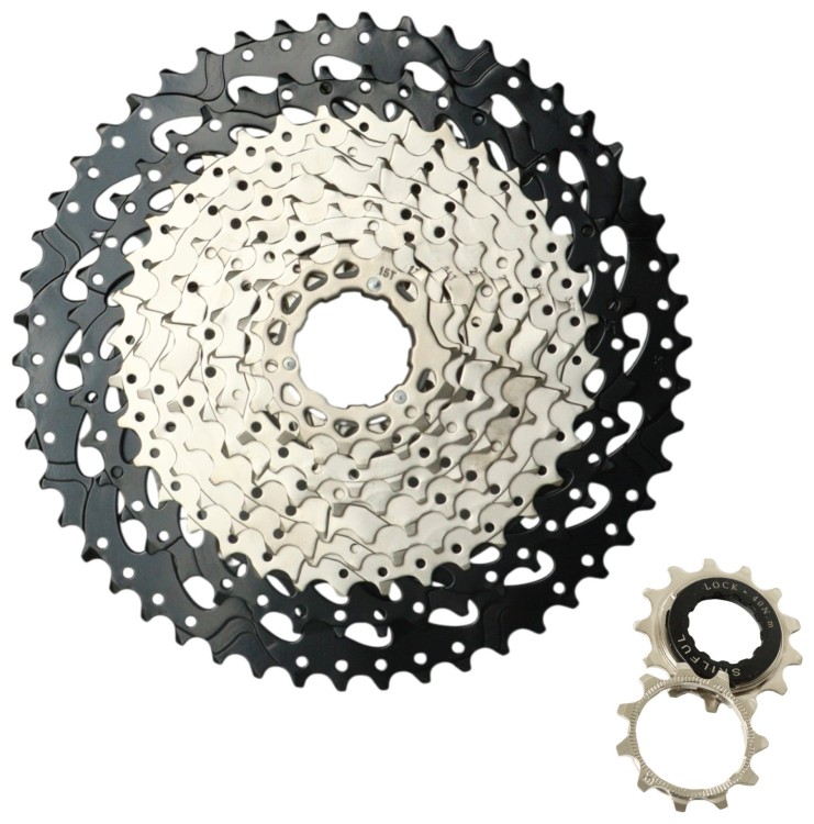 Касета 11 SkilFul CS-M630 11-50Т срiблястий нікельована, CAS-836