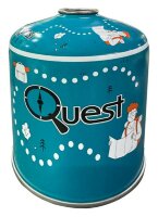 Набор из 12 шт газовых баллонов резьбовых бутановых Quest, 450гр