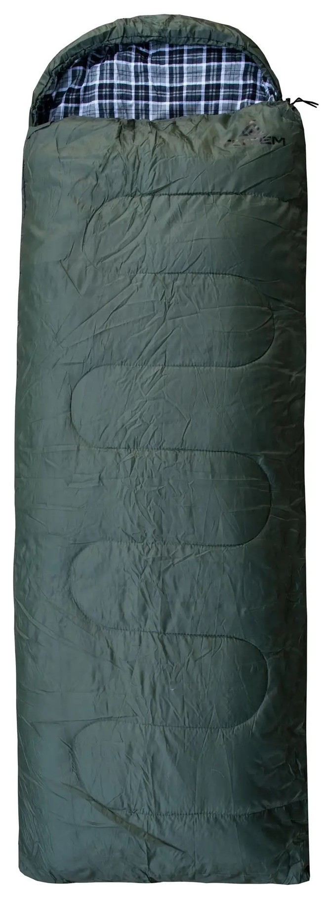 Спальний мішок Totem Ember Plus XXL ковдра з капюш правий olive 190/90 UTTS-015, UTTS-015-R