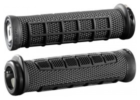 Гріпси ODI Elite Pro Black/Black w/Black clamp (чорні з чорними замками)