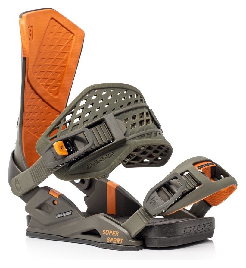 Кріплення для сноуборду Drake SUPER SPORT L Dark olive/orange (71121022) O, RCH_21735