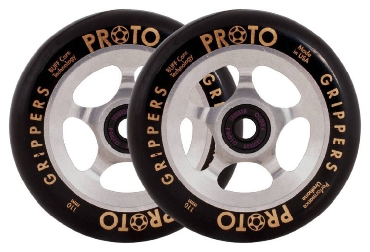 Колеса Proto Gripper 110мм Black On Raw, 2 шт., FRD.038094