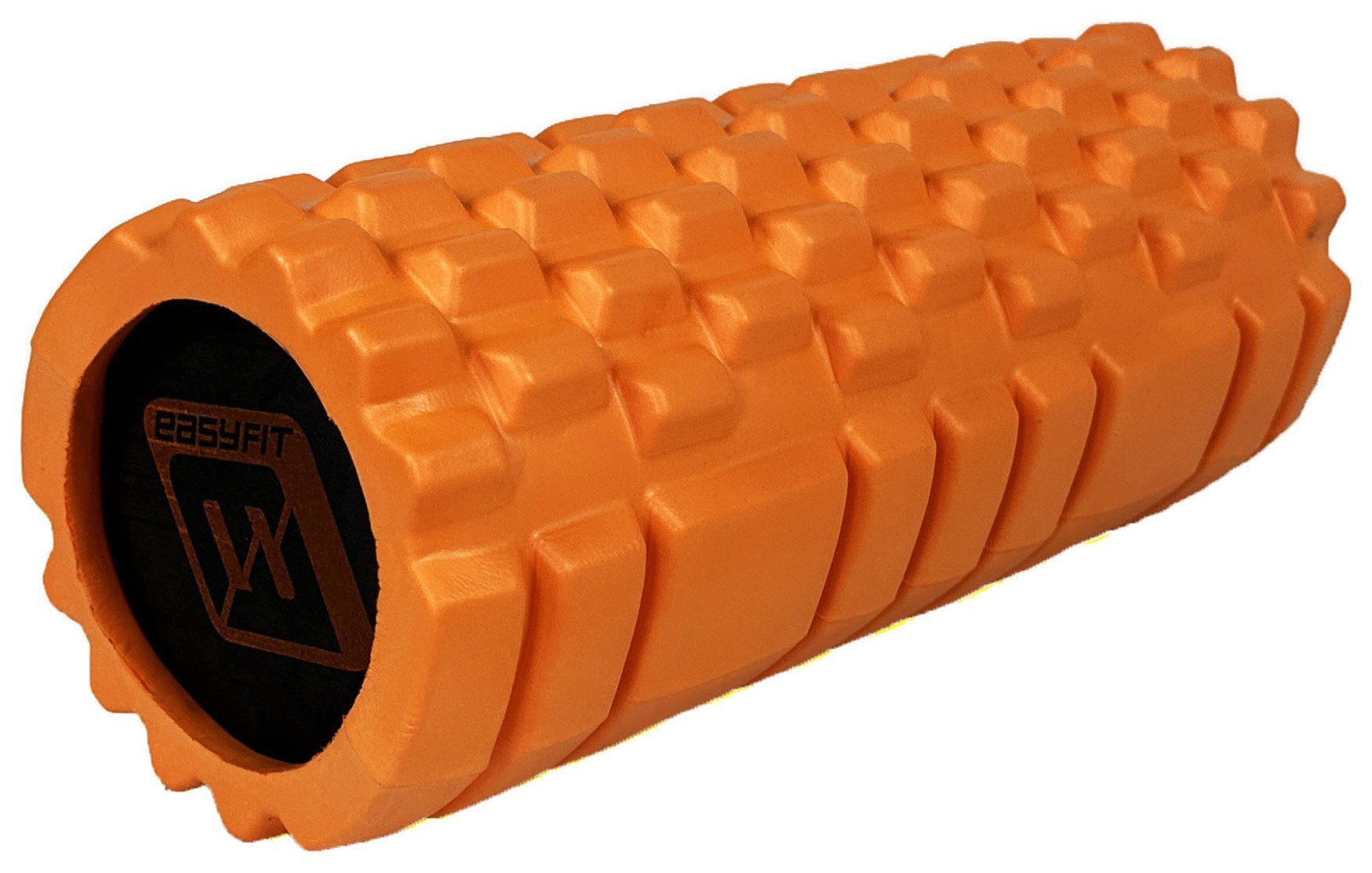 Массажный ролик EasyFit Solid Roller v.1.1s 33 см оранжевый, EFIT_EF-2050-Or