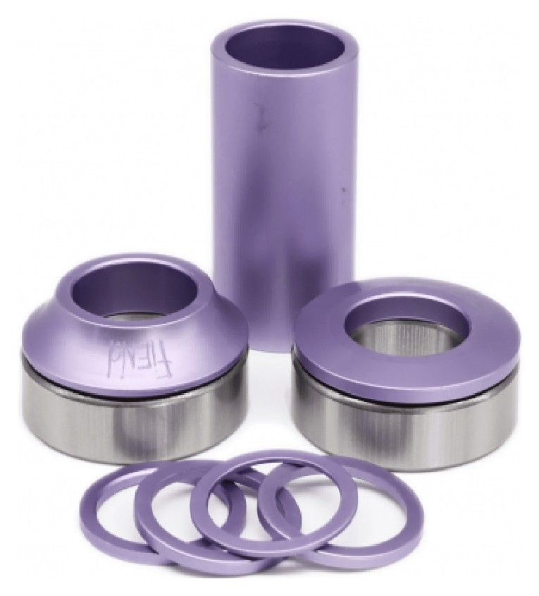 Каретка Fiend Mid BB 22 мм фиолетовая, VELD_BB-220PPH