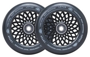 Колеса для трюкового самокату Root Lotus Pro 110mm (пара) - Black/Black