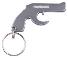 Munkees 3470 брелок-открывашка Gun grey