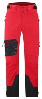 Ziener штани лижні Tewes Full-Zip 2026 red-black foggy print 50