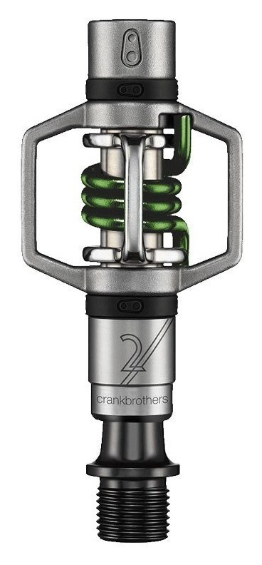 Педали для велосипеда Crankbrothers EGGBEATER 2 Silver/green (15985), RCH_19575