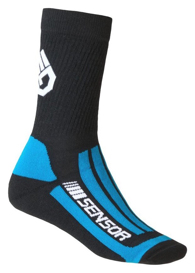 Носки Sensor Treking Merino black/blue 1065672, SU41TM-black-blue-3-5, SU41TM-black-blue-3-5