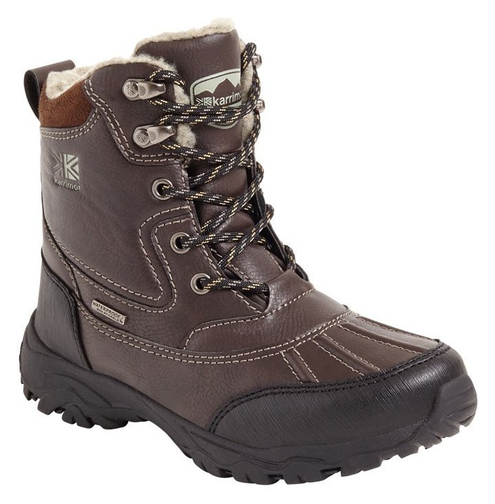 Черевики зимові дитячі Karrimor SNOW CASUAL KIDS WEATHERTITE 31 Brown (K1003-BRN), RCH_12440