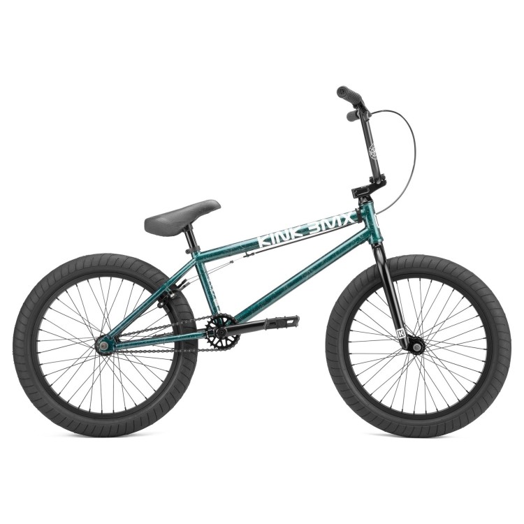 Велосипед KINK BMX LAUNCH 20" 2022 Gloss Galaxy Green, FRD.039671