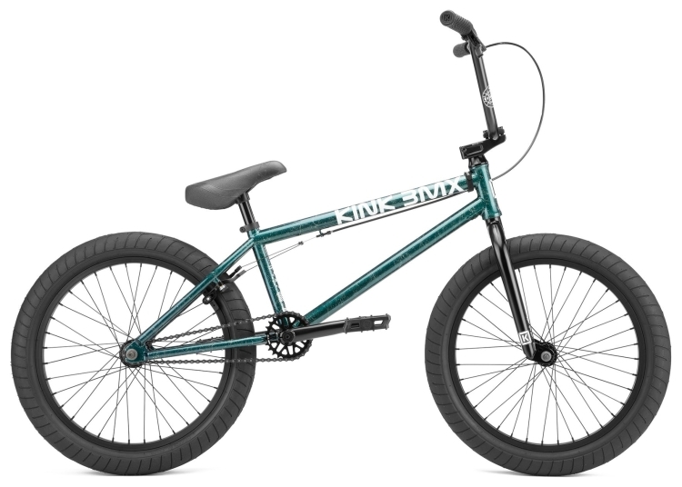 Велосипед KINK BMX LAUNCH 20" 2022 Gloss Galaxy Green, FRD.039671