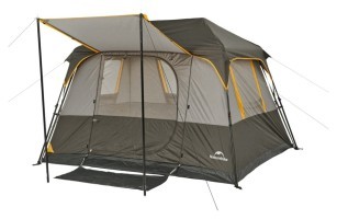 Намет чотиримісний Naturehike Cape Series 5.2 CNK2450WS037, сіро-коричневий