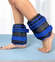 Утяжелители для ног и рук EasyFit наборные черно-синие 0,5-2,5 кг (пара)