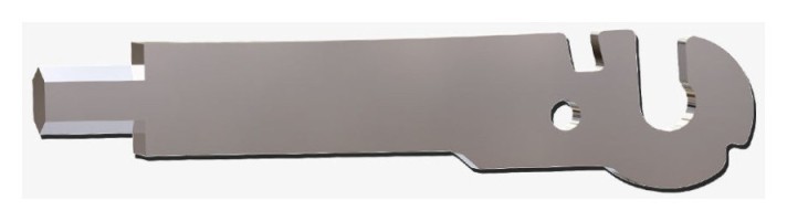 Сменный инструмент FTS2-3 к мультитулу Roxon Flex S804 (шестигранный ключ 6 мм)