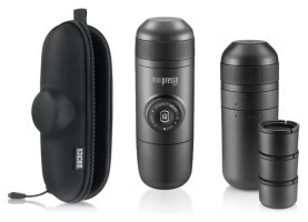 Набор для кофе Wacaco Minipresso GR: кофеварка, корзины, резервуар и чехол