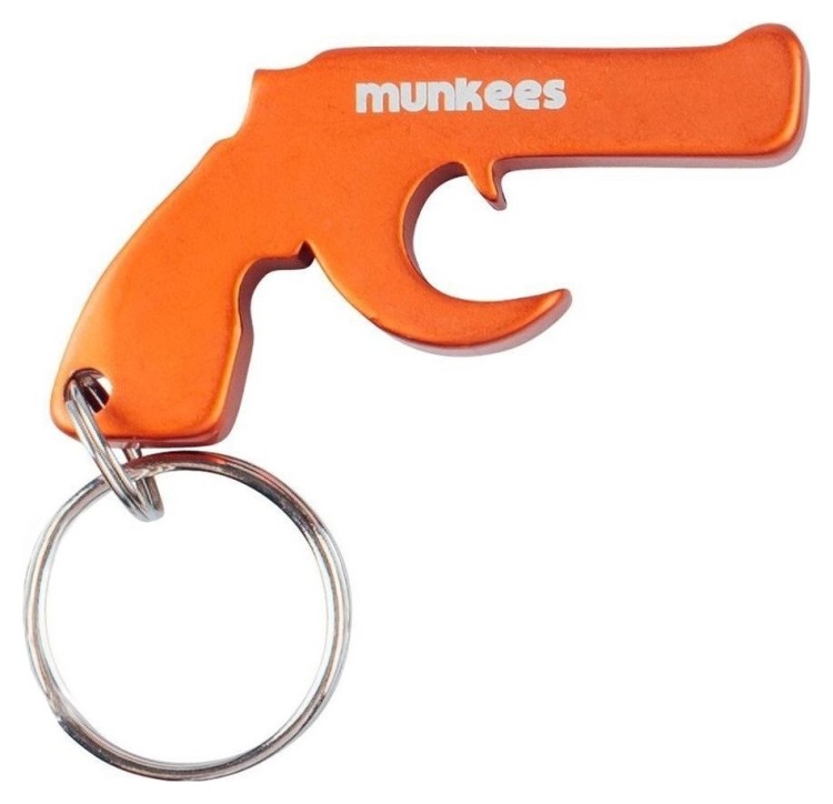 Munkees 3470 брелок-открывашка Gun orange, 3470-OR