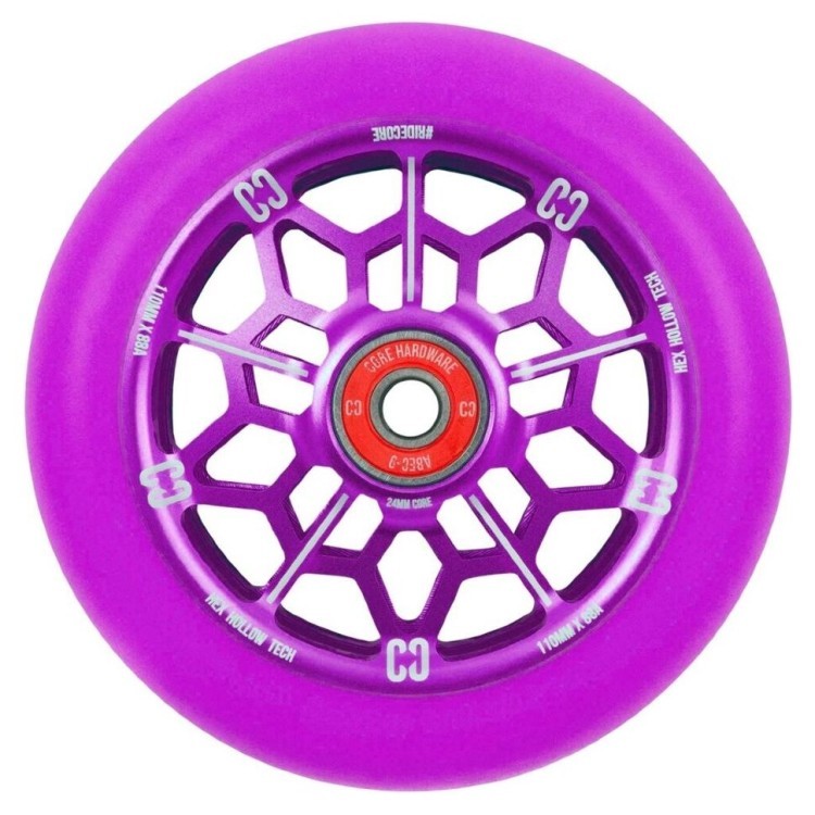 Колесо для трюкового самокату CORE Hex Hollow Pro 110mm, FRD.047211