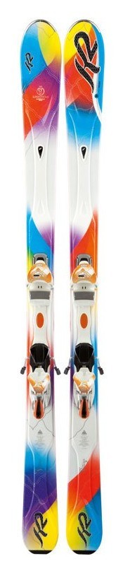 Ліжі гірські комплект K2 Superstitious+ERS 11.0 TC 146см White/multicolor (1020100.121.1+1021005.121.2), RCH_16260