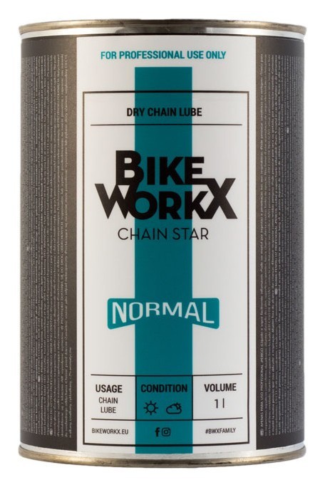 Мастило для ланцюга BikeWorkX Chain Star “normal” банка 1L., OBOD_CHAINN/1