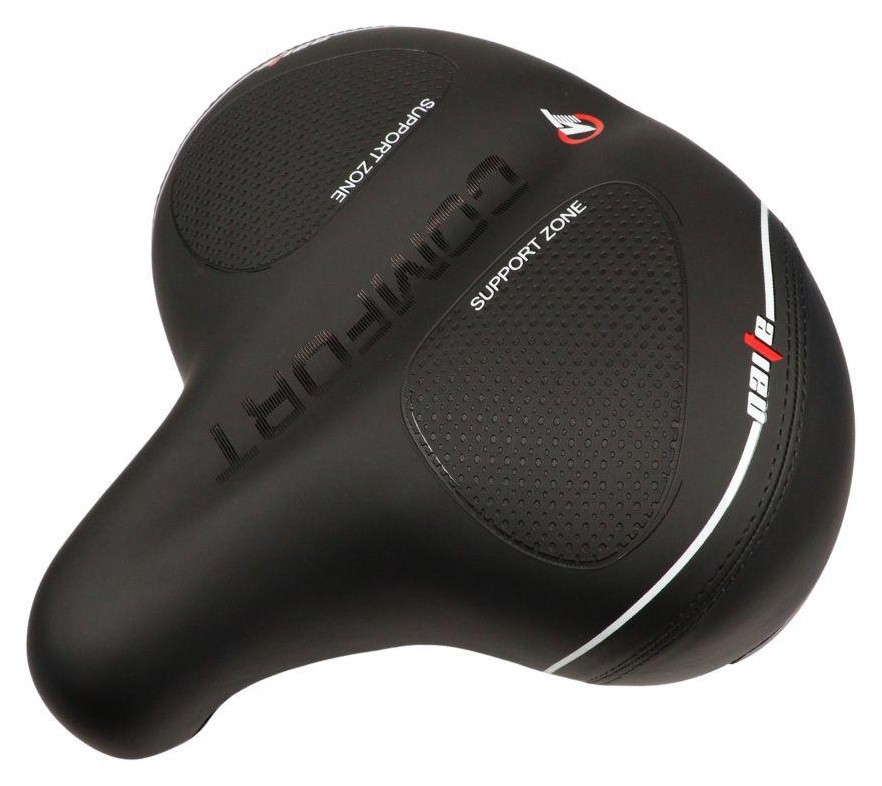 Сідло з замком 250*260 мм AZ-N9 чорний AM (брендоване пакування), SAD-707