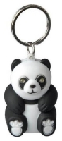 Munkees 1103 брелок-фонарик Panda LED black-white